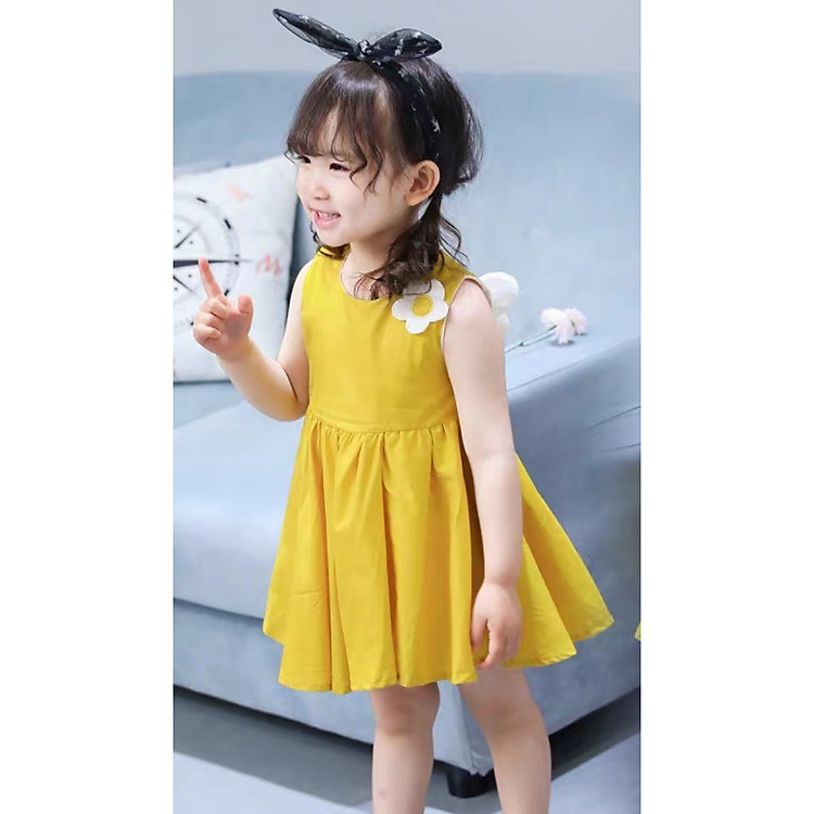 ĐẦM BÉ GÁI CÁNH TIÊN CỰC XINH CHO BÉ 10-28KG - ĐẦM BÉ GÁI