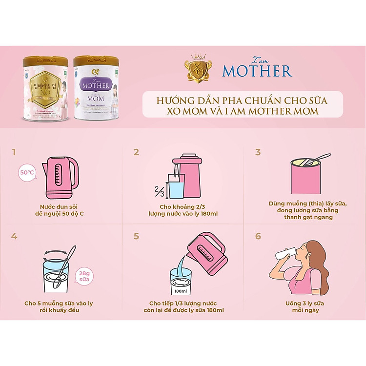 Sữa Bột Namyang Imperial Mom XO 800g Uy tín Giá rẻ - Hình ảnh 3