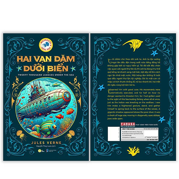 Hai Vạn Dặm Dưới Biển - Twenty Thousand Leagues Under The Sea (Song Ngữ) - Ảnh 6