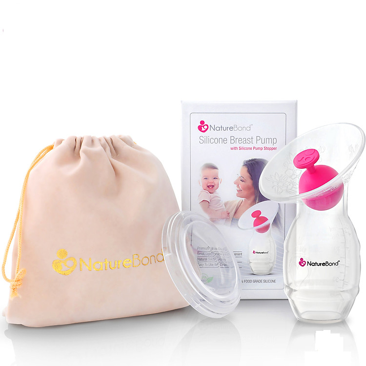 Máy Hút Sữa Silicone NatureBond 3 Mức Hút Chứng Nhận FDA Model 2019 - Hàng Chính Hãng
