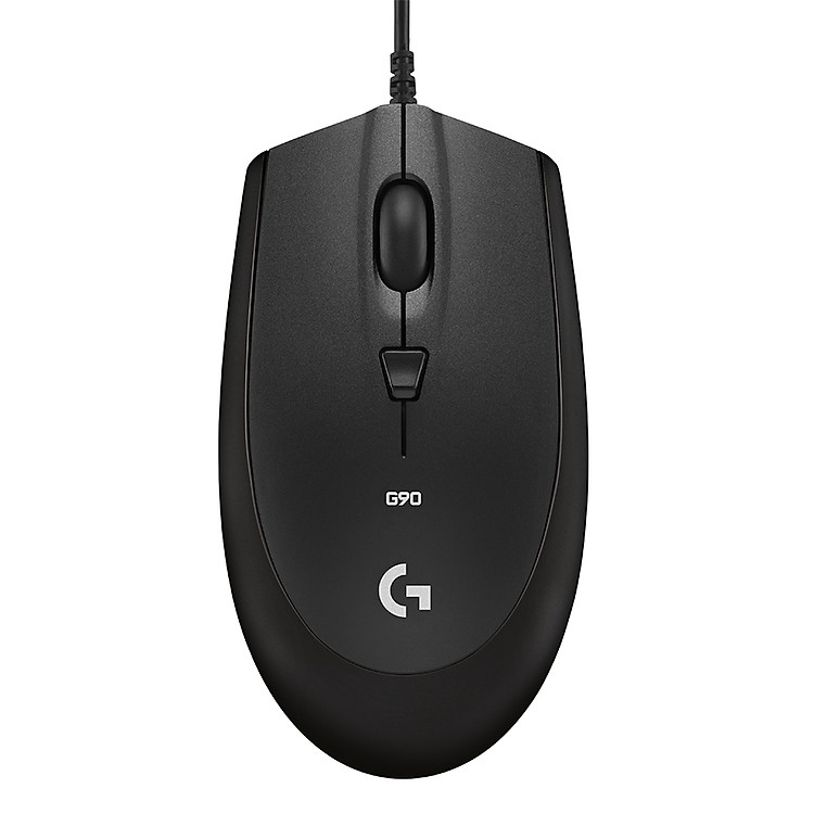 Chuột Chơi Game Có Dây Logitech G90 2500DPI 4 Phím - Hàng Chính Hãng