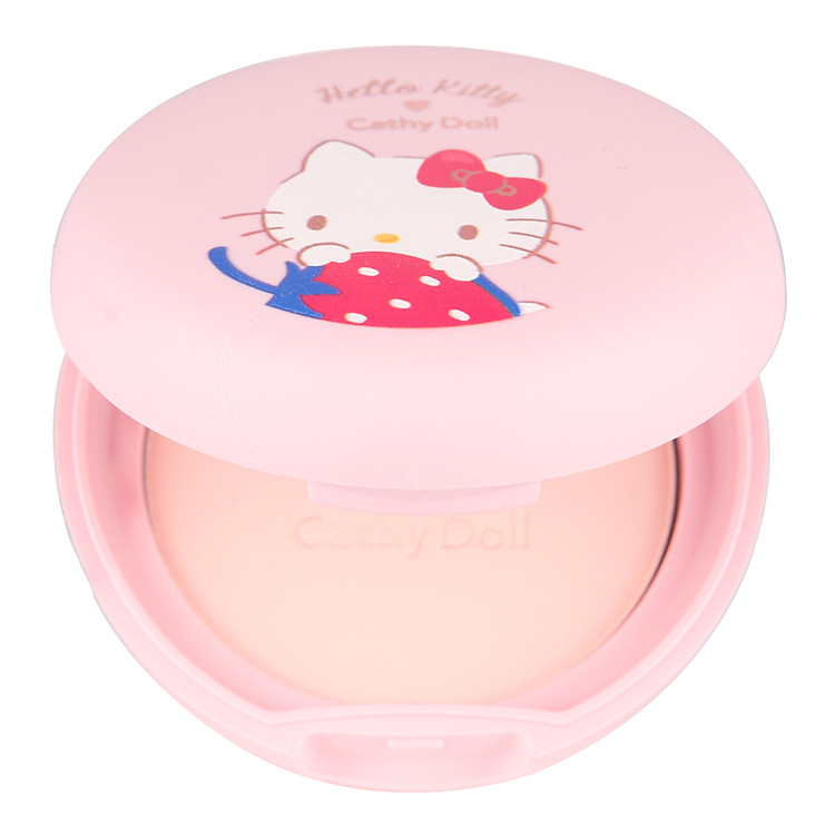Phấn phủ kiềm dầu Hello Kitty Cathy Doll Oil Control Blur Pact 6.5g Translucent
