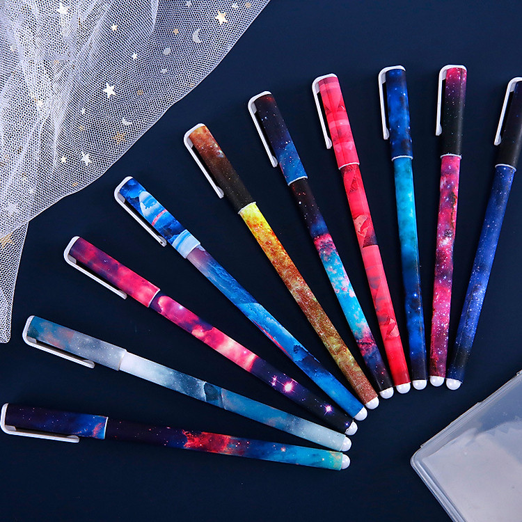 Bộ Bút Mực Nước Gel (10 chiếc)