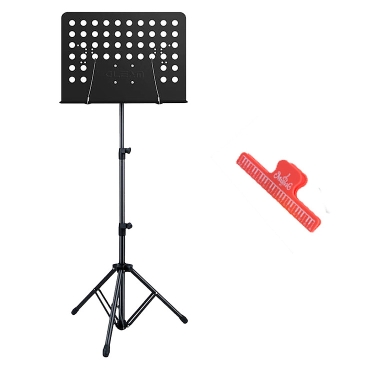 Giá để sách nhạc cao cấp Gleam GMS-004B - Kèm kẹp bản nhạc
