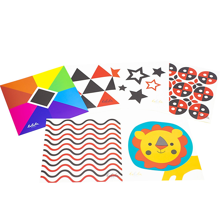 BỘ THẺ LALALA BABY, DECAL MÀU Chính hãng Giá rẻ - Hình ảnh 2