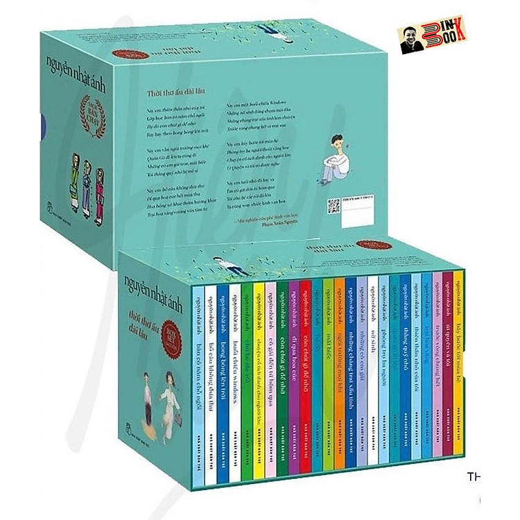 BOXSET NGUYỄN NHẬT ÁNH 24 CUỐN - THỜI THƠ ẤU DÀI LÂU – XANH NGỌT NGÀO