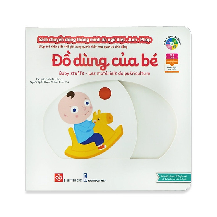 Chuyển Động Thông Minh Đa Ngữ Việt – Anh – Pháp Đồ Dùng Của Bé