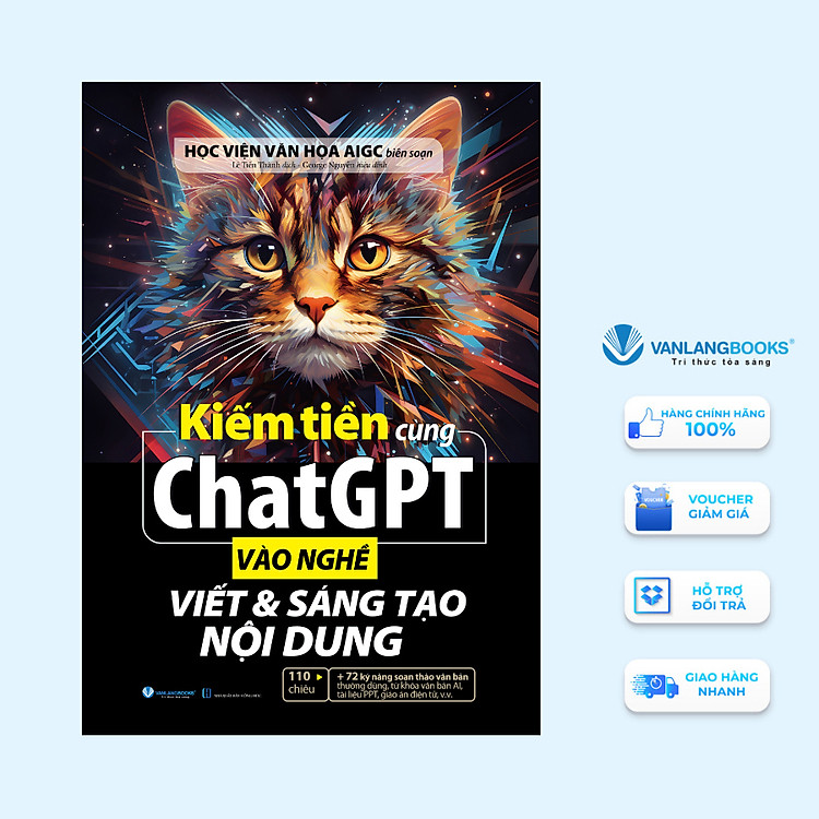Mua tại Newshop: Kiếm Tiền Cùng ChatGPT - Vào Nghề Viết & Sáng Tạo Nội Dung