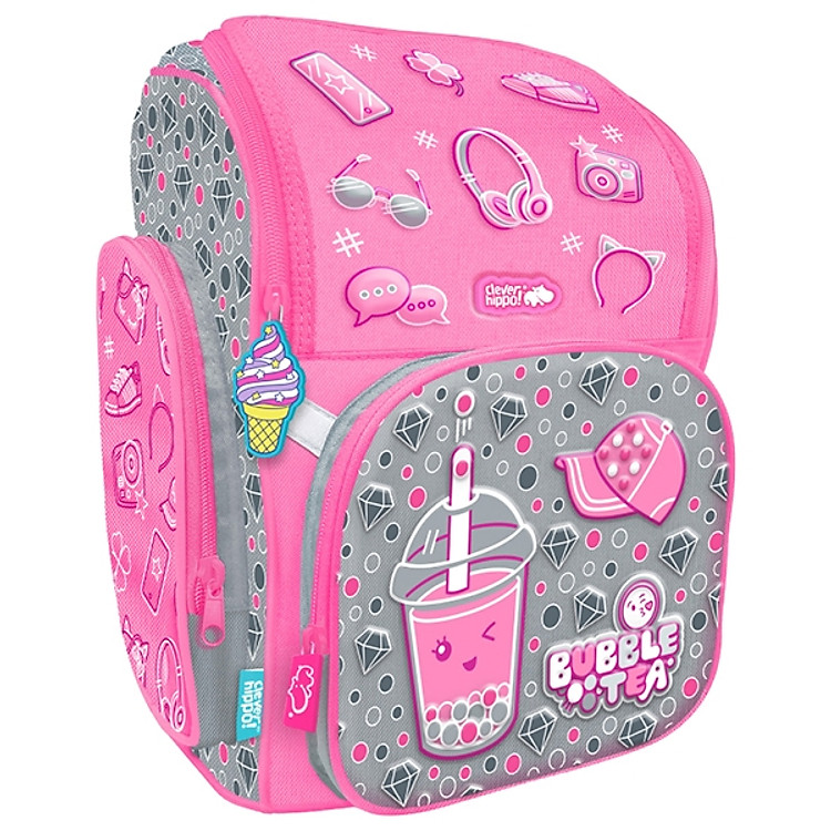 Ba Lô CLEVER HIPPO Fancy - Boba Đáng Yêu BC1205