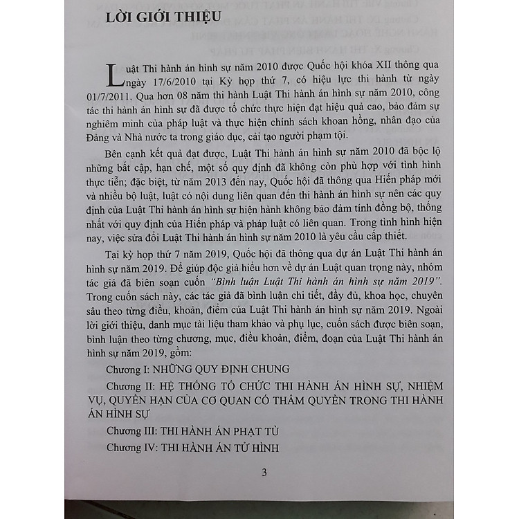 Bình luận Luật Thi Hành Án Hình Sự Năm 2019 - Ảnh 2