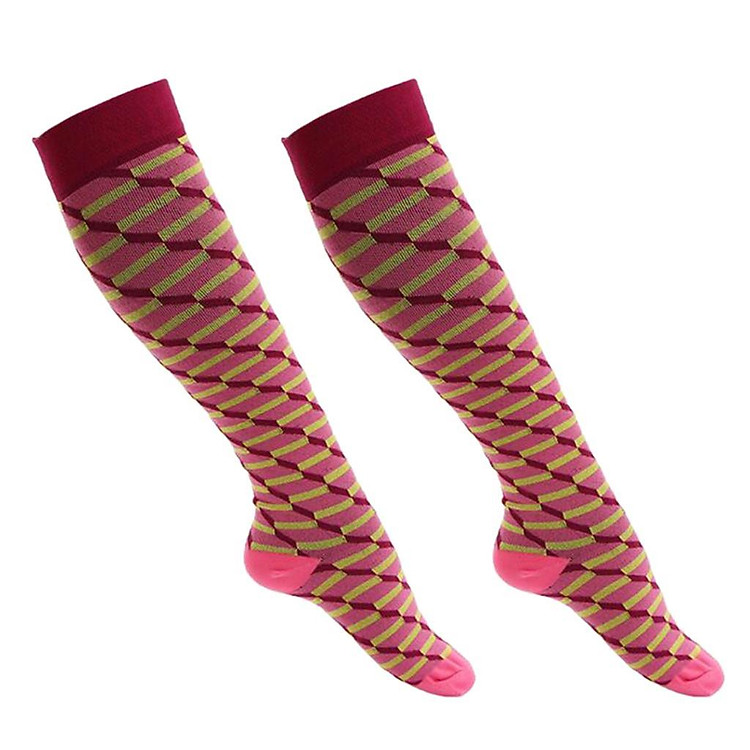 Womens Leg Support Compression Socks High Stocking Breathable & Comfortable & Elastic