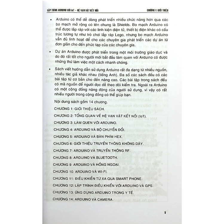 Arduino Và Lập Trình IoT - Ảnh 5