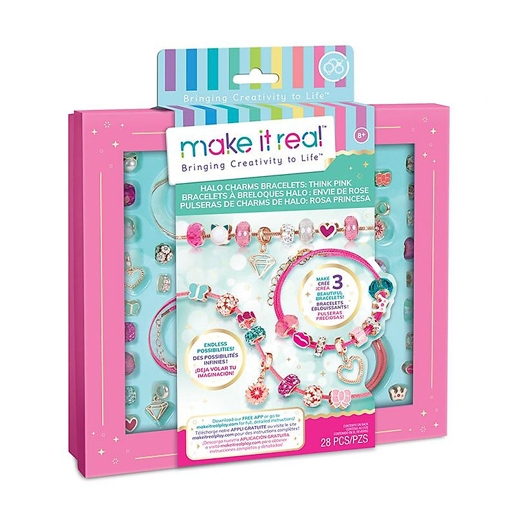 Bộ Vòng Tay Sắc Hồng Make It Real Chính hãng Ưu đãi - Hình ảnh 4