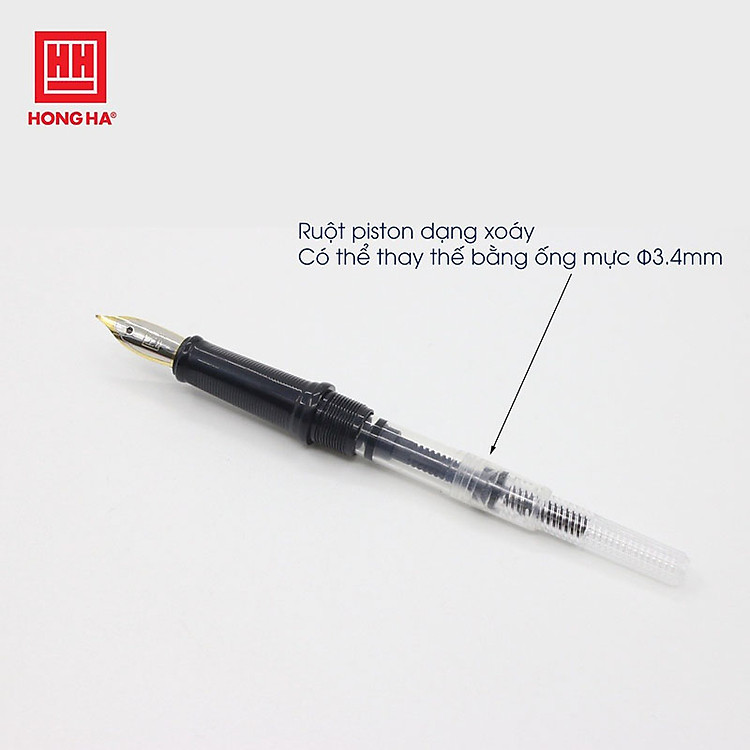 Bút máy nét hoa Hồng Hà (2256 - 2 màu) - Ảnh 7