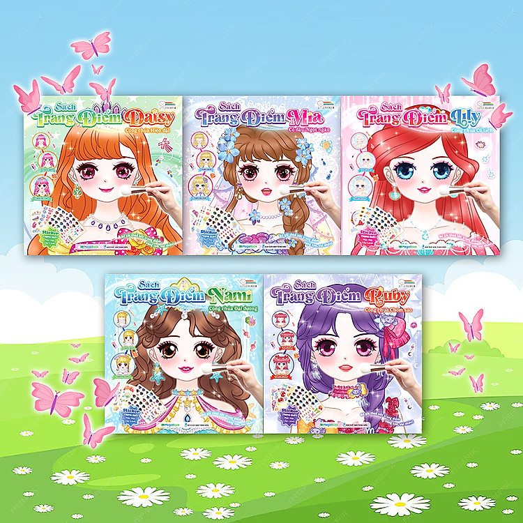 Sách Trang Điểm Công Chúa Lily, Daisy, Mia, Nami, Ruby - Ảnh 2