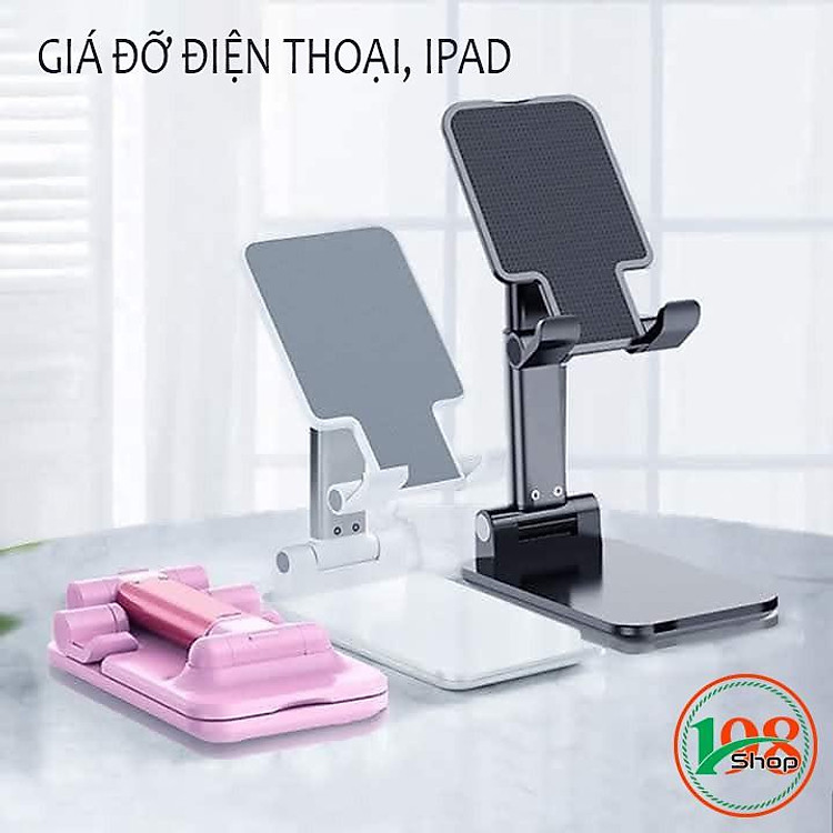 Giá Đỡ Điện Thoại️ ️Kẹp Điện Thoại Để Bàn Gấp Gọn