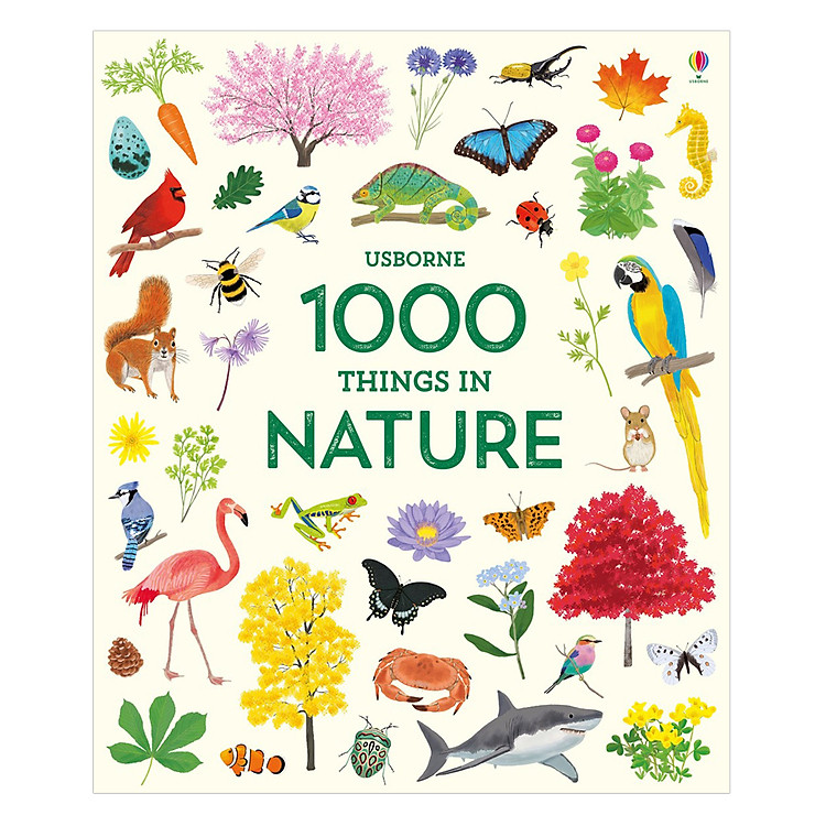 Sách Usborne 1000 Things in Nature