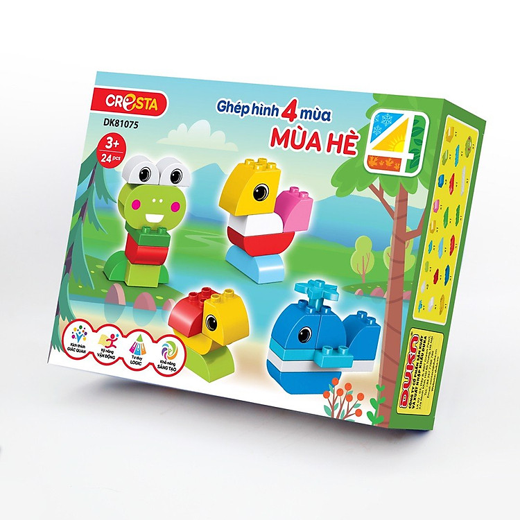 Mua Đồ Chơi Ghép Hình 4 Mùa DK81075 Chính hãng Giá tốt - Hình ảnh 3