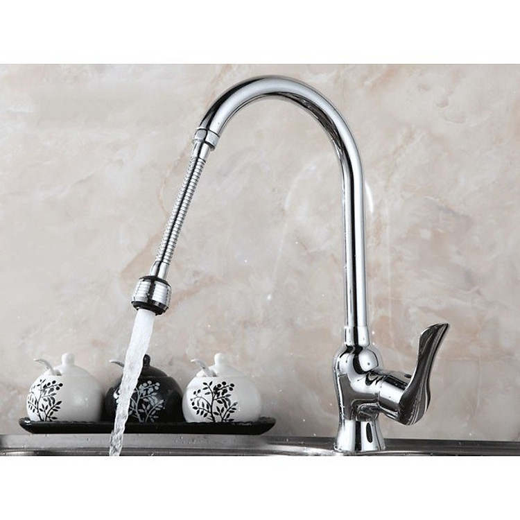 Vòi Nước INOX Tăng Áp Xoay 360 Độ