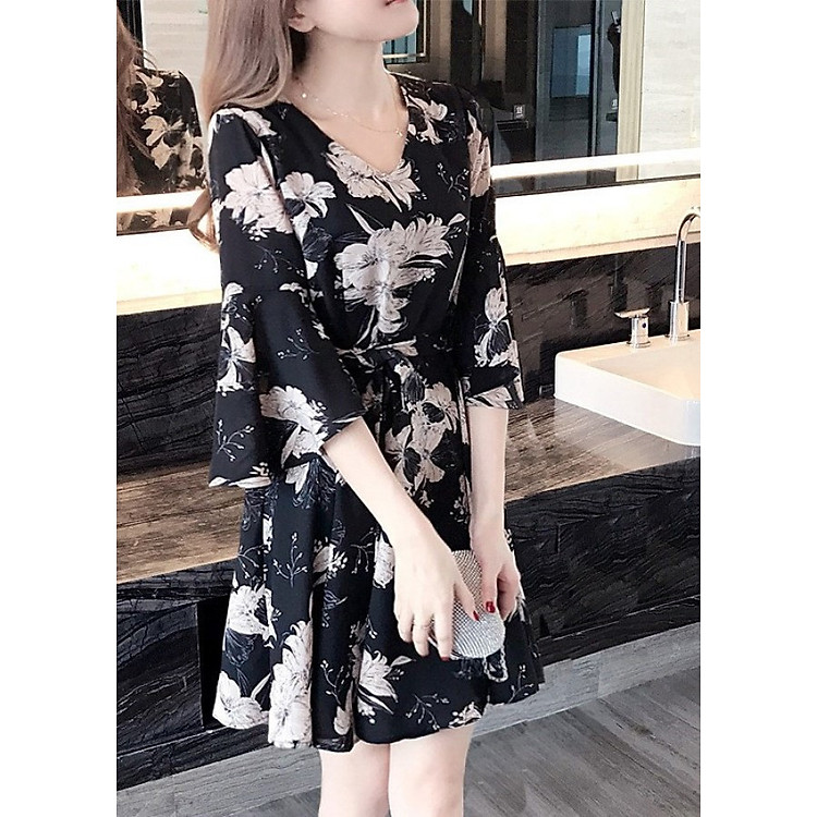 Đầm Thời Trang Cổ Trái Tim Siêu Dễ Thương Hoangnam02