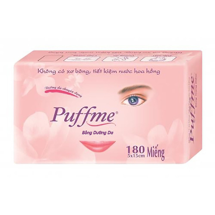 Bông Dưỡng Da Puffme 180 miếng