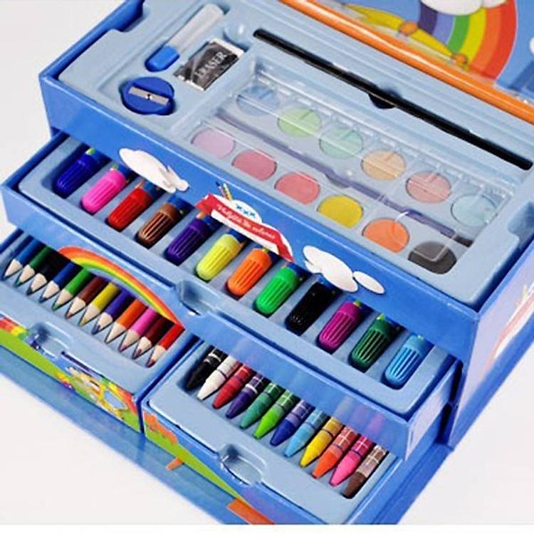 Hộp Màu 3 Tầng 54 Chi Tiết - Ảnh 4