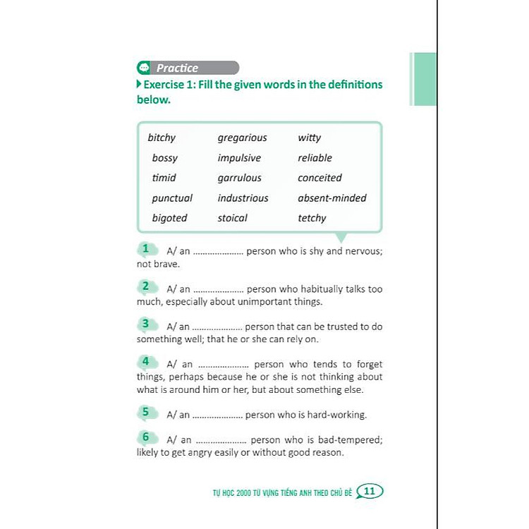 Tự Học 2000 Từ Vựng Tiếng Anh Theo Chủ Đề - Ảnh 3