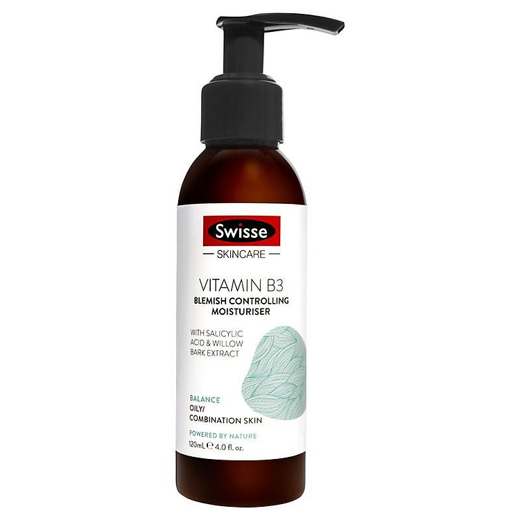 Swisse Skincare Vitamin B3 Blemish Controlling Moisturiser 120ml