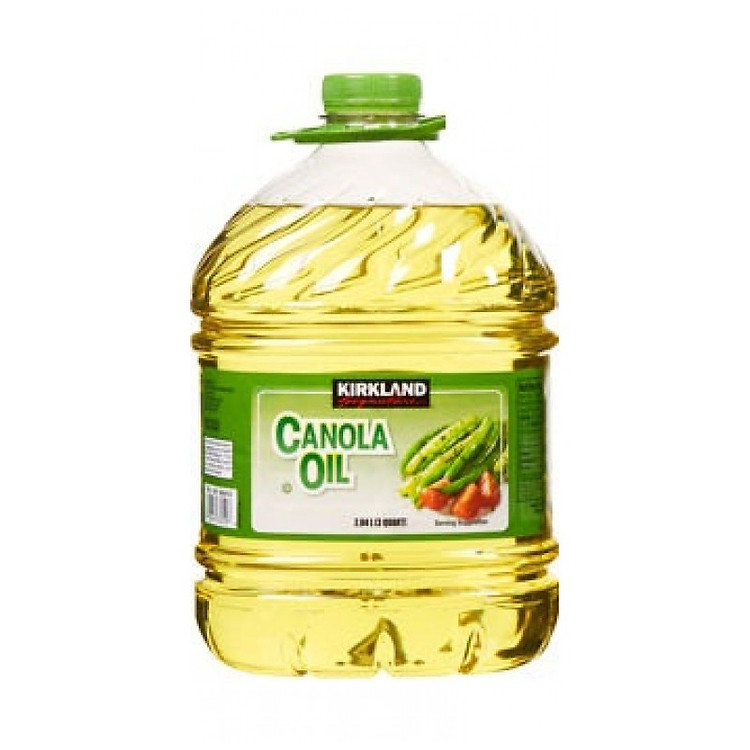 Dầu thực vật & dầu hạt cải Kirkland Signature Vegetable Oil & Canola Oil 2.84 lít Nhập Khẩu Mỹ