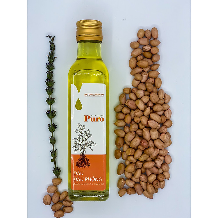 Dầu đậu phộng 100% nguyên chất Puro 250ml