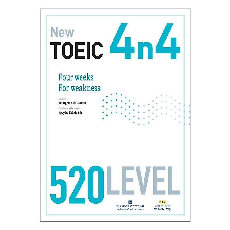 Newshop: New TOEIC 4n4 - 520 Level (Kèm CD)