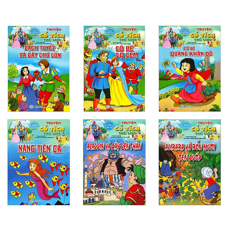 Tủ Sách Phát Triển Ngôn Ngữ Tiếng Việt – Truyện Cổ Tích Thế Giới