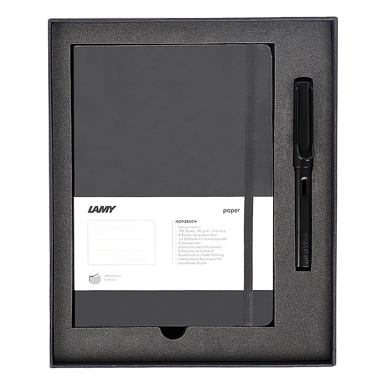 Bộ Sổ Tay Lamy A5 Softcover Black - Ảnh 3