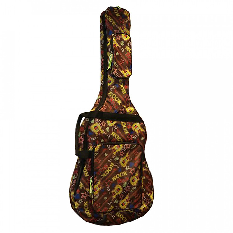 Bao Đàn Guitar 3 Lớp Custom - Brown