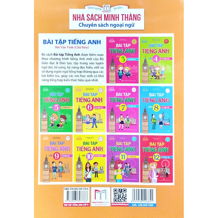 Bài Tập Tiếng Anh Lớp 9 - Có Đáp Án (Tái Bản) - Ảnh 7