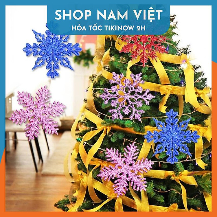 Bông Tuyết 10cm (5 chiếc) - Ảnh 4