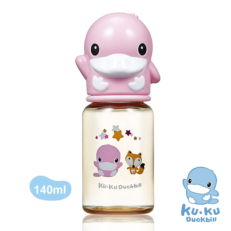Tham Khảo tại ConCung: Bình sữa cổ thường KUKU 140ml hồng , nhận ngay nhiều Ưu đãi