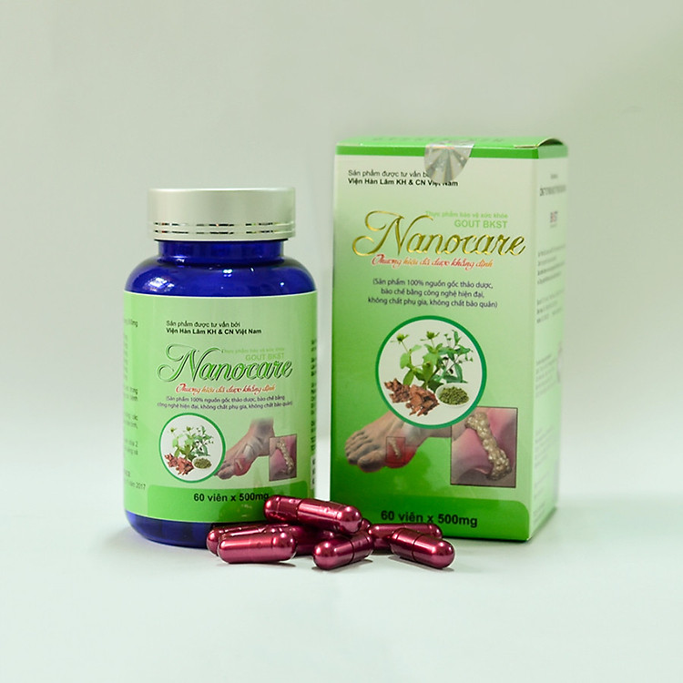 Viên Gout BKST NanoCare (Hộp 60 viên)