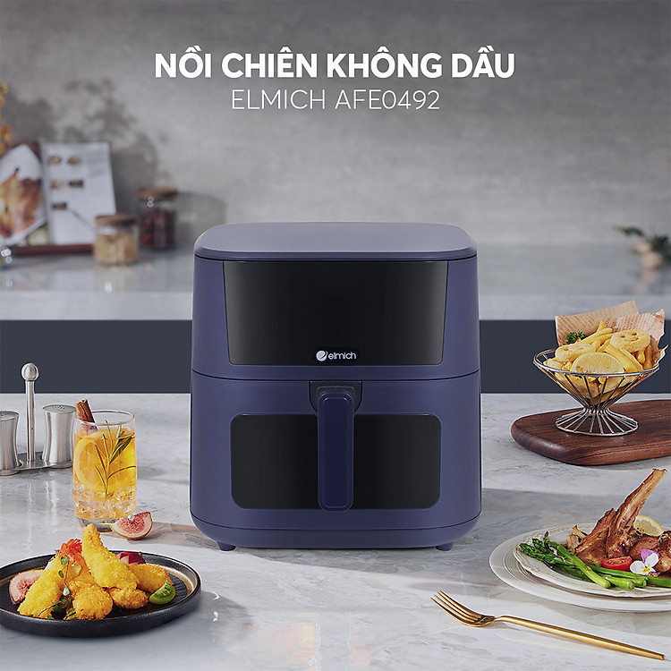 Nồi chiên không dầu Elmich AFE0492 - Hàng chính hãng