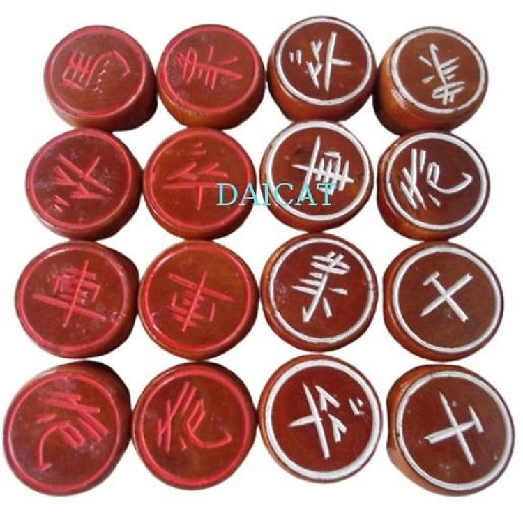 Mua Quân cờ tướng gỗ - Đường kính 3,5 Chính hãng Tiết kiệm - Hình ảnh 3