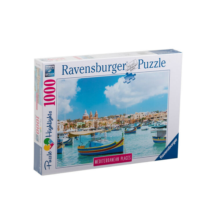 Puzzle 1000 mảnh Malta RAVENSBURGER Chính hãng Ưu đãi - Hình ảnh 2