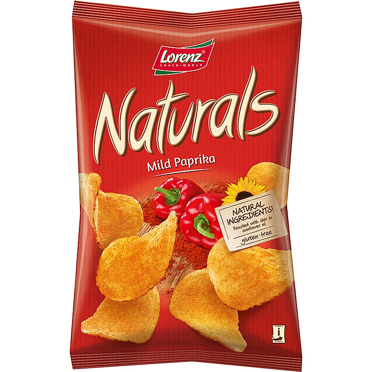 Khoai Tây Chiên Lorenz Naturals Vị Ớt Paprika (100g)