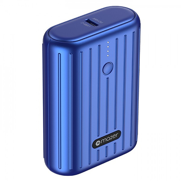 Hàng chính hãng Pin Dự Phòng MAZER SUPPER Mini V2 10000mAh Có USB-C Power Delivery 22.5W (PD22.5W) - Sạc nhanh cho điện thoại iPhone, Android