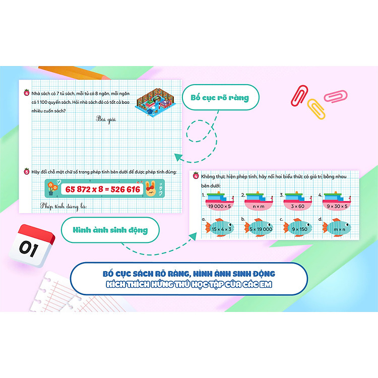 Vở bài tập Toán tăng cường lớp 4 tập 2 - Ảnh 6