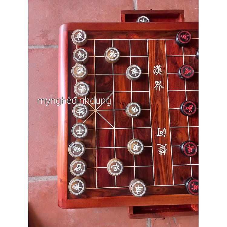 Mua Bộ bàn cờ tướng gỗ trắc combo Chính hãng Ưu đãi - Hình ảnh 4