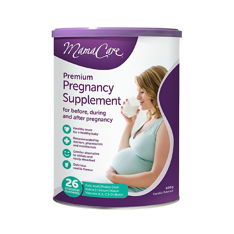 Sữa cho mẹ bầu MamaCare Premium Pregnancy Supplement 800g