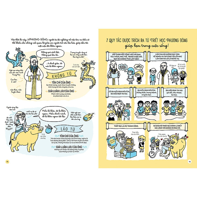 Truyện Tranh Triết Học Cho Trẻ Em, Và Cả… Cho Người Lớn - Các Nhà Hiền Triết Bất Kham - Ảnh 6