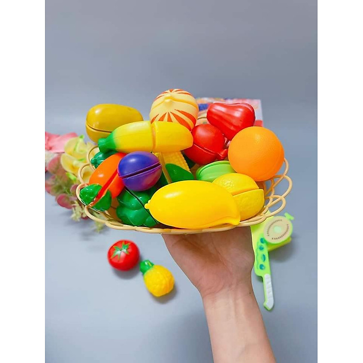 Mua Bộ Đồ Chơi Cắt Hoa Quả Cho Bé Chính hãng Ưu đãi - Hình ảnh 5