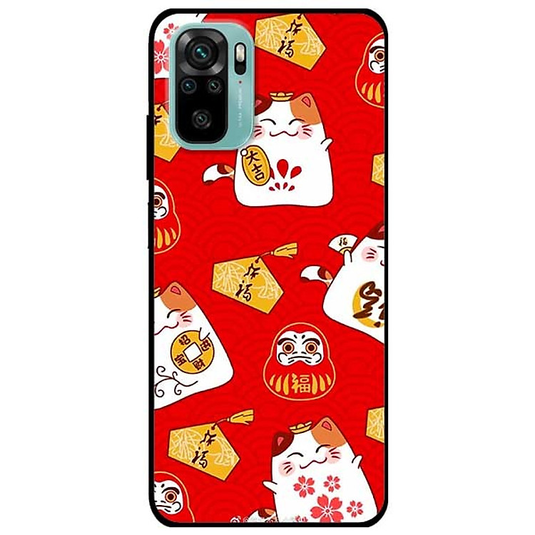 Ốp lưng dành cho Xiaomi Mi Note 10 mẫu Họa Tiết Mèo Đỏ