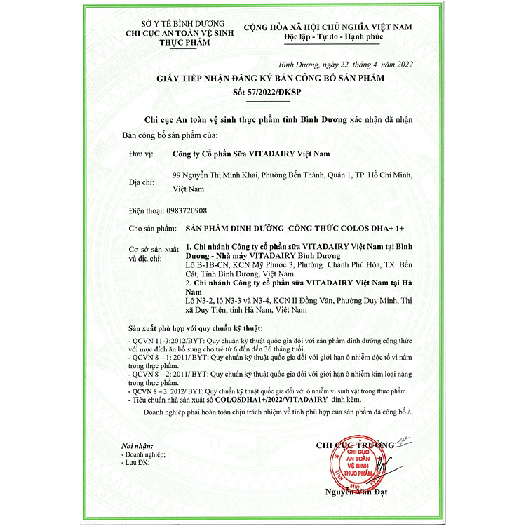 Mua Sữa bột Colos DHA+ 1+ 800g Chất lượng Ưu đãi - Hình ảnh 3